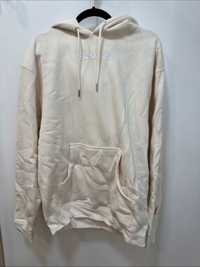 Glossier Men's Soft Cream Pullover Hoodie